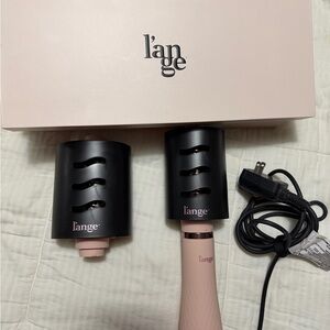 Lange Pink and Black Hair Tool Set